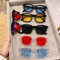 BJ Shades Sunglasses For Women/Men Sunglasses Korean Ladies Big Eyeglass fashion glasses Aesthetic s