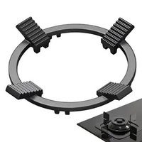 Wok Ring Wok Stand Cast Iron Stove Trivets Non-Slip Wok Ring Pan Support Rack For Carbon Steel Wok Pan Round Bottom Pots