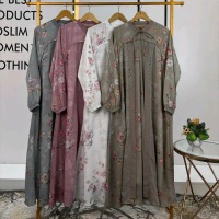 Gamis Mididress Najwa Sifon Chery Sutera Gamis super adem, Gamis Lembut, Gamis Mewah
