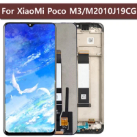 Original 6.53''LCD For Xiaomi Poco M3 LCD Display Screen Touch Panel Digitizer M2010J19CG M2010J19CT For Poco M3 Display LCD