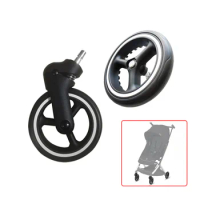 Buggy Wheel For Goodbaby GB Pockit + All City Pushchair Replacement Rear Tire For Back Wheel PU Tyre Baby Stroller Accessories