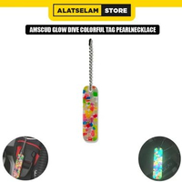 AmScuD Glow Dive Colorful Tag PearlNecklace DGT-10(C) / Identifikasi Penanda BCD REGATOR BAG TABUNG 