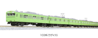 Mini 現貨 Kato 10-1743C N規 103系.通勤電車.4輛.綠