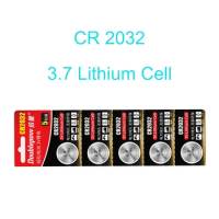 3V button battery CR2032 CR2025 CR2016 CR1632 Lithium Battery Watch Toy Calculator Car Key Remote Control Button Coin Cells