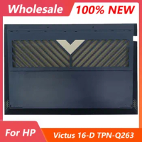 Original Bottom Case 16.1 Inch For HP VICTUS 16-D TPN-Q263 Laptop Lower Bottom Base Cover D Shell Blue