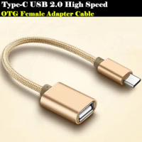 USB 2.0 High Speed Type-C OTG Adapter Micro USB Female to Type C Male Converter for Samsung Galaxy Note 8 S8/A5/A7/Oneplus 5/LG