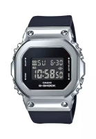 G-SHOCK Casio G-Shock Women's Digital Watch GM-S5600-1 Metal-Covered Bezel Black Resin Band Sports Watch