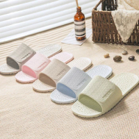 2019 new Ultra light soft non-slip slippers women's business travel hotel portable folding bathroom slippers bath slippers