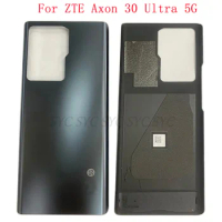 Battery Cover Rear Door Case Housing For ZTE Axon 30 Ultra 5G Back Cover with Adhesive Sticker Logo Repair Parts