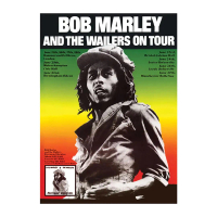 Bob Marley – Tour Concert Promo Poster Accessories