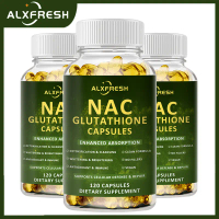 Premium NAC + Glutathione Complex Detox & Antioxidant Boost with Vitamin C | Liver Support, Immune S