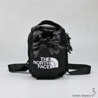 The North Face 側背包 前置收納袋 抽繩 黑 NF0A52RYJK3