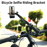TUYU ศัพท์มือถือขี่จักรยานกล้องส่องทางไกล Monopod จักรยาน S Elfie ติดสำหรับ Gopro Insta360 หัวเว่ย Xiaomi ซัมซุงอุปกรณ์เสริม