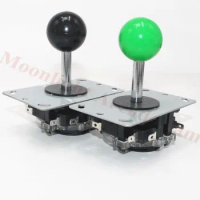 2PCS High Quality 4 way/8 Way Arcade Sanwa Style Joystick with Microswitch/Round Ball Arcade Fighting Stick Parts for MAME