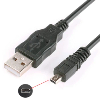 8Pin USB Cable for NIKON Coolpix S100 P7800 P7700 P7100 P6000 P330 P310 P300 P100 L830 L820 L620 L610 L6 L5 L4 P500 S2800