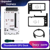 Upgraded TH3P4G3 Thunderbolt-compatible GPU Video Card Dock Laptop to External Graphic Card for Macbook Notebook PD 60W 40Gbps