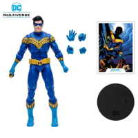 In Stock Original Mcfarlane Toys DC Multiverse Nightwing Batman Knightfall Action Figure Anime Statue Figuras Figurine Model Toy