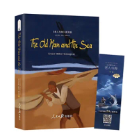 English Version The Old Man and The Sea Genuine World Classic Novel Children's and Adolescent Reading Book Written By Hemingway