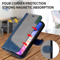 2023 Luxury Leather Flip Phone Case For Oneplus 9 9 Pro Nord CE2 Nord N100 N20 Magnetic Wallet Card Slot Bracket Shockproof Cove