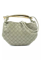 BOTTEGA VENETA 二手 Bottega Veneta 小羊皮 Intrecciato 沙丁魚色