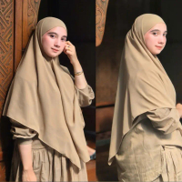 French Khimar Bandana hijab Khimar square Arabian