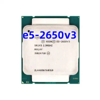 E5-2650V3 E5 2650v3 Xeon Support x99 motherboar 2.3 GHz Ten-Core Twenty-Thread CPU Processor 25M 105W LGA 2011-3