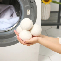 Laundry Ball Soften Fabric Wool Dryer Balls 3cm/4cm/5cm Tumble Dryer Balls To Reduce Drying Time Make Clothes Fluffy for Laundry