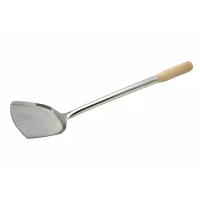 Sodet/Sutil/Spatula Jumbo Stainless Steel Handle Kayu Diamond