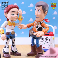 Disney Herocross Toy Story Spring Dog Set Alloy Mobile Doll Handmade Fashionable And Collectible Birthday Gift Table Decoration