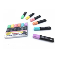 MONAMI ชุดปากกาเน้นข้อความจัมโบ้ สีพาสเทล