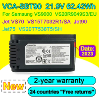 New VCA-SBT90 Battery For Samsung Jet75 Jet90 VS9000 VS20R9049S3/EU VS20T7538T5/SH VS20R9046T3/AA VS20R90G6R3/EG VS20T7536T5/EN