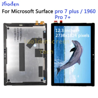 Original LCD For Microsoft Surface Pro 7 Plus LCD Pro 7Plus Surface Pro 7+ LCD Display Touch Screen Digitizer Assembly 1960