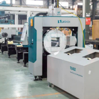 Tube Pipe Fiber Laser Cutting Machines 1000W 2000W 4000W 6000W Sheet Metal Laser Cutting Machine For Carbon Steel Tube