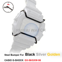 High End Stainless Steel Watch Case Protection Ring 3 Colors Black Watch Case Bumper Accessories for G-Shock GX-56/GXW-56