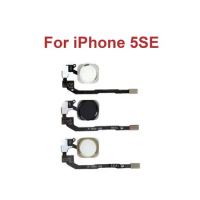 Applicable to iPhone 5/5c/5S/5SE Home Button Flex Cable With Rubber Seal &amp; Bracket Replacement