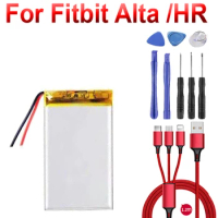 100% NEW Battery for Fitbit Alta Smart Watch for Fitbit Alta HR battery +USB cable+toolkit