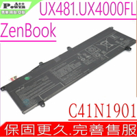 ASUS C41N1901 電池 華碩 ZenBook UX481,UX481F,UX481FA,UX481FL,UX4000FL,UX481FLY