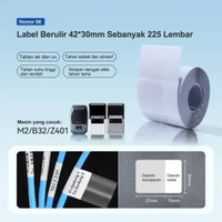 NIIMBOT M2 Stiker Label Kabel kusut, Label serat optik Tahan Air, Tahan Lama dan Tidak Luntur Kabel 