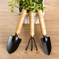 園藝工具小號三件套裝養花種花工具多肉種植盆栽小鐵鏟子鐵鍬