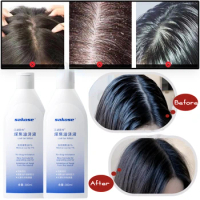 Sakose Coal Tar Lotion Shampoo Gentle Cleansing Scalp Refreshing Oil Control Softening Hair Care Big Bottle 300ml