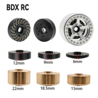 Brass Wheel Hex Hub Adapter for 1.9 2.2 Beadlock Wheel Rim RC Crawler Car Axial SCX10 Capra TRX4 TRX6 Weights