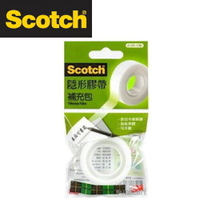 3M  Scotch® 隱形膠帶補充包 (19mmx15m) / 個 810R-15M