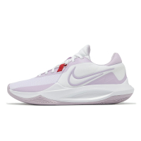Nike 籃球鞋 Precision 6 VI 男鞋 白 粉紫 紅 緩震 運動鞋 DD9535-100