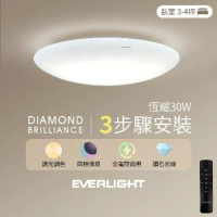 億光 買1送1 30W恆耀 調光調色 LED吸頂燈 適用3-4坪(30W恆耀 買1送1)