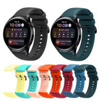 Silicone Wrist Band Strap For Huawei Watch 3 Pro Sport Bracelet Watch Strap For Huawei Honor Watch GT2 46mm GS GT 2 Pro Magic 2