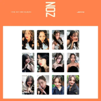4Pcs/Set KPOP TWICE Jihyo ZONE Solo Album Photocards List Double Sides Selfie LOMO Cards Postcards Fans Collectibles Gifts