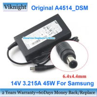 Genuine A4514_DSM A4515_FPN 14V 3.215A 45w power charger ac adapter for SAMSUNG HW H500 LT24C550 T24C350LT LED MONITOR TD390 22