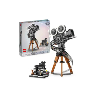 【LEGO 樂高】積木 迪士尼 華特迪士尼 復古膠卷攝影機43230(代理版)