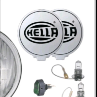 Stiker Fog Lamp Lampu Tulisan Hella Stiker Cutting Hella New untuk Mobil dengan Kualitas Terbaik