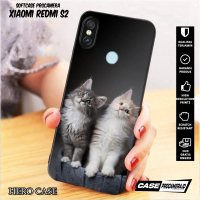 Case For XIAOMI REDMI S2 - casing XIAOMI REDMI S2 Cat - Case Custom - Case Pro Camera - Softcase - K